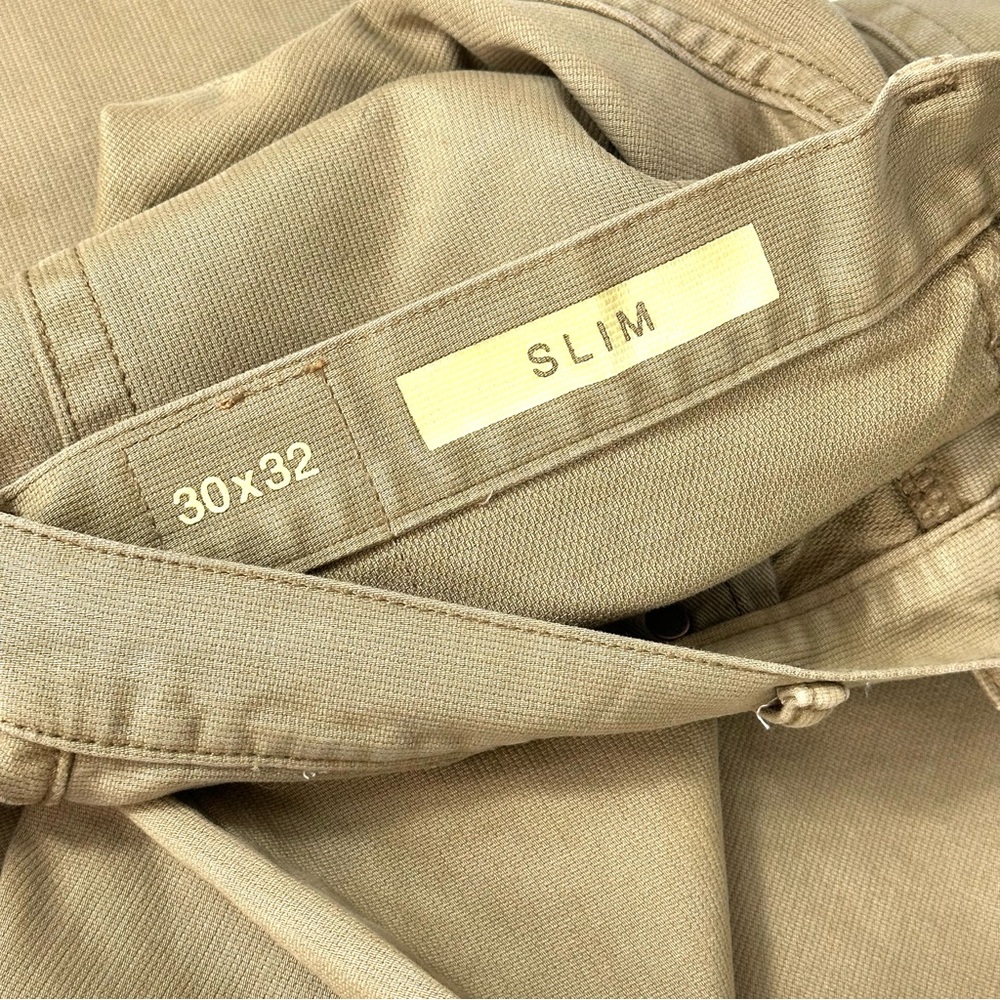 GAP 1969 JEANS MENS 30x32 SLIM fit khaki casual jeans - Picture 2 of 6